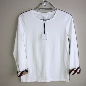 Burberry Children White Tulisa Long Sleeve Shirt